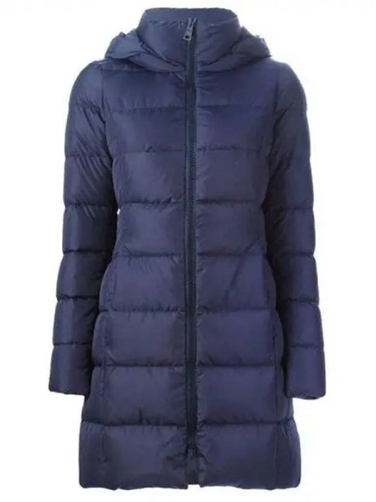 padded hood long navy PI0351D 12004 9015 - HERNO - BALAAN 1