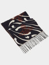 [VIVIENNE WESTWOOD] ARROW SCARF 35X195 8103013B-W00D1-FP BLACK - VIVIENNE WESTWOOD - BALAAN 1