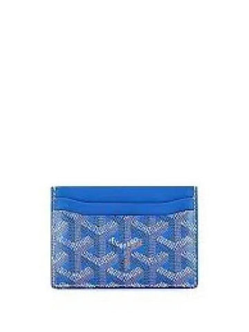 Card holder Saint Sulpice blue 1288226 - GOYARD - BALAAN 1