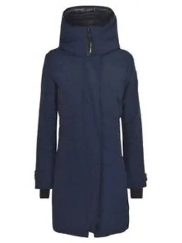 LORETTE Hooded Padded Parka Navy - CANADA GOOSE - BALAAN 2