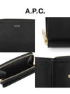 Women's Emmanuel Compact Bicycle Wallet Black - A.P.C. - BALAAN.