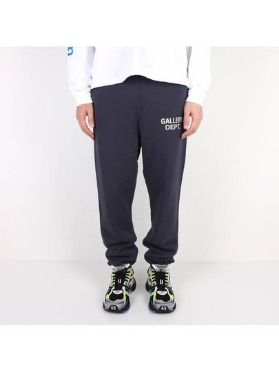 Logo Print Jogger Track Pants Black - GALLERY DEPT. - BALAAN 2