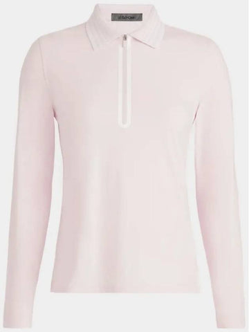 Women s Silky Tech Nylon Quarter Zip Polo GLP000001 BLUSH - G/FORE - BALAAN 1