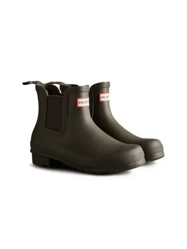 Women's Original Chelsea Rain Boots Green - HUNTER - BALAAN 2