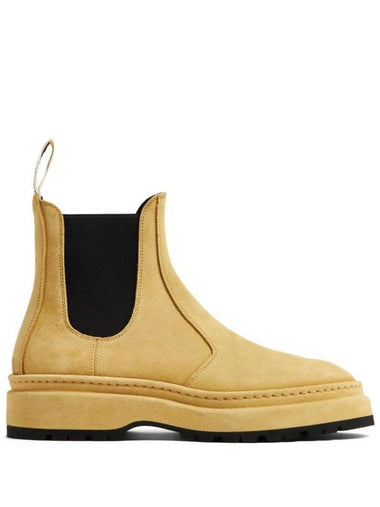 Les Pavane Ankle Leather Chelsea Boots Light Beige - JACQUEMUS - BALAAN 1