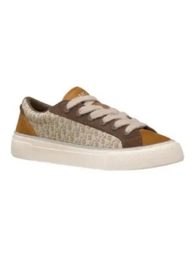 Oblique B33 Low Top Sneakers Brown - DIOR - BALAAN 1