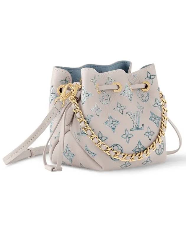 Pico Bella Mahina Leather Bucket Bag Gray - LOUIS VUITTON - BALAAN 3