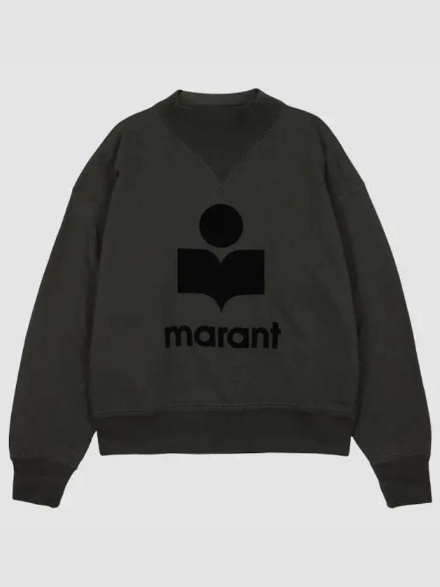 Moby High Neck Sweatshirt Black SW0003FA A1M07E 02FK 271577 1059299 - ISABEL MARANT - BALAAN 1