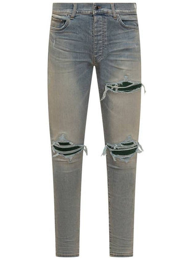 Amiri Jeans Suede Mx1 - AMIRI - BALAAN 1