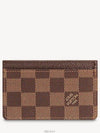 Damier Canvas Card Wallet Brown - LOUIS VUITTON - BALAAN 5