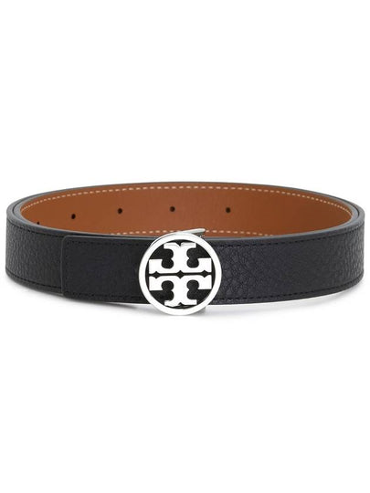 1 Miller Reversible Leather Belt Black Classic Cuoio - TORY BURCH - BALAAN 2