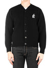 Men's Boris Cardigan Black - ETUDES - BALAAN.