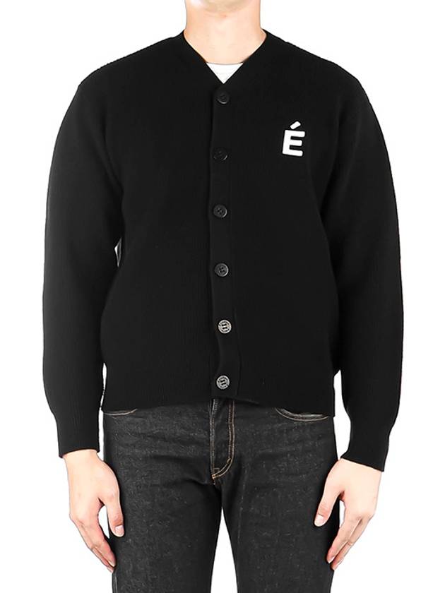 Men's Boris Cardigan Black - ETUDES - BALAAN.