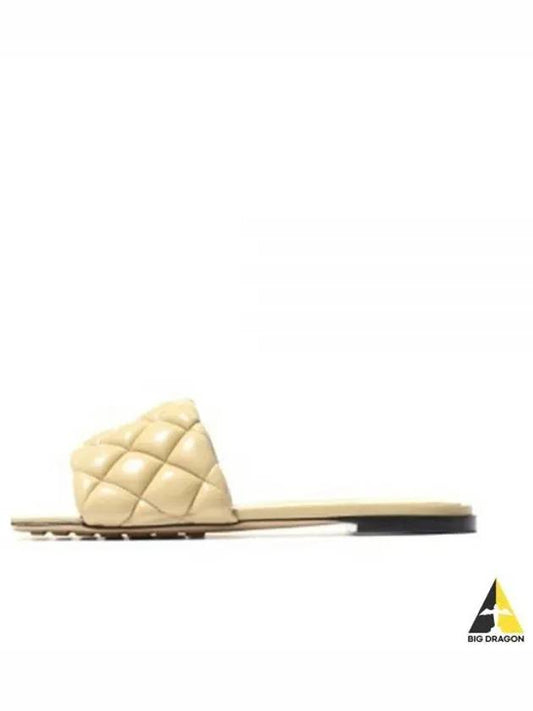 Padded Quilted Slippers Cane Sugar - BOTTEGA VENETA - BALAAN 2