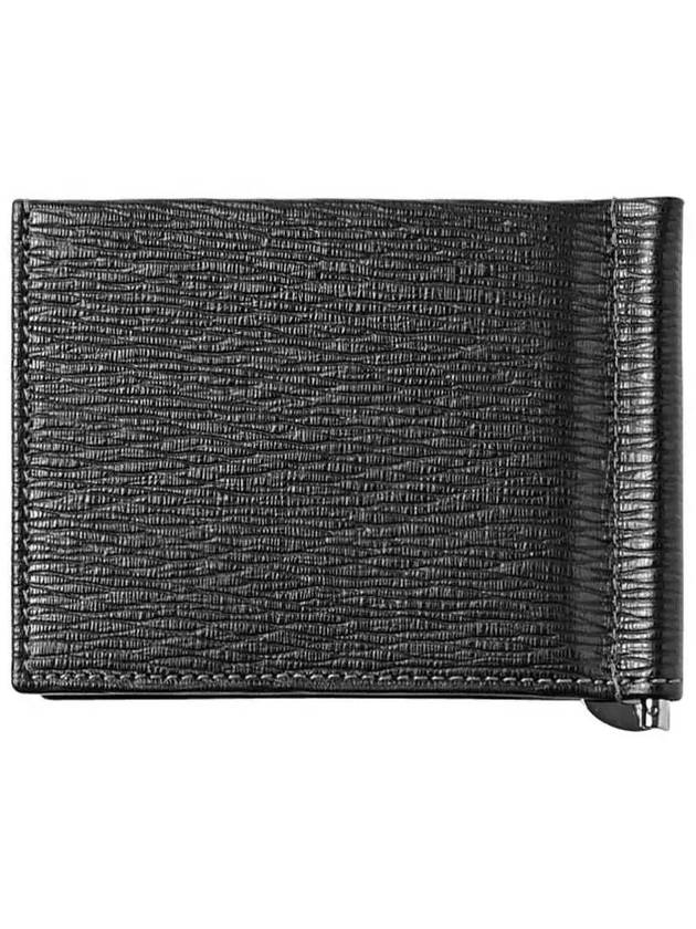 Revival Leather Half Wallet Black - SALVATORE FERRAGAMO - BALAAN 4