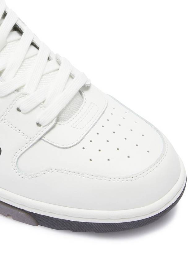 Out of Office Logo Low Top Sneakers White - OFF WHITE - BALAAN 6