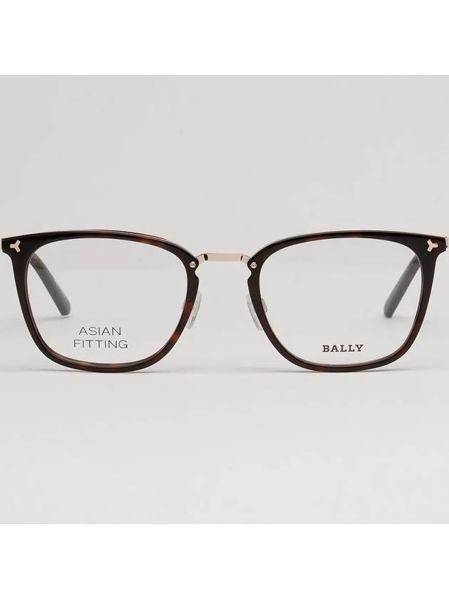 Glasses frame BY5037D 056 men women square horn rim Asian fit - BALLY - BALAAN 3