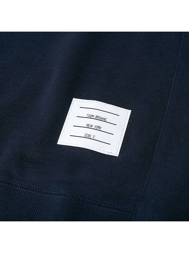 4 Bar Loopback Jersey Sweatshirt Navy - THOM BROWNE - BALAAN 9