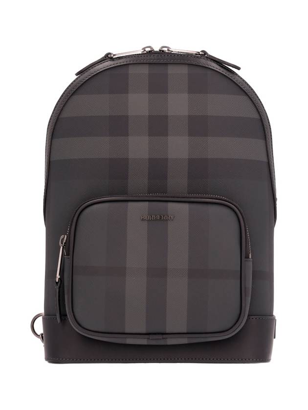 Check Sling Bag Black - BURBERRY - BALAAN 2