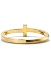 Tiffany T T1 narrow hinged bangle yellow gold 67794265 68489245 - TIFFANY & CO. - BALAAN 5