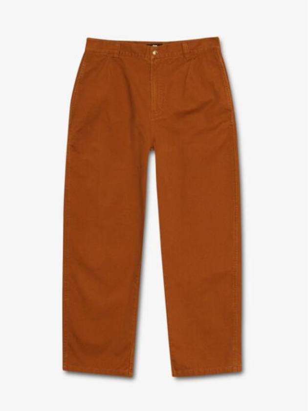 Straight Pants 116625 CARAMEL Free - STUSSY - BALAAN 1