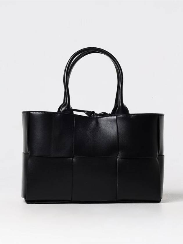 Arco Intrecciato Small Tote Bag Black - BOTTEGA VENETA - BALAAN 1