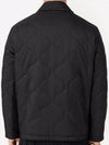 Reversible Vintage Check Thermoregulated Overshirt Jacket Black - BURBERRY - BALAAN 6