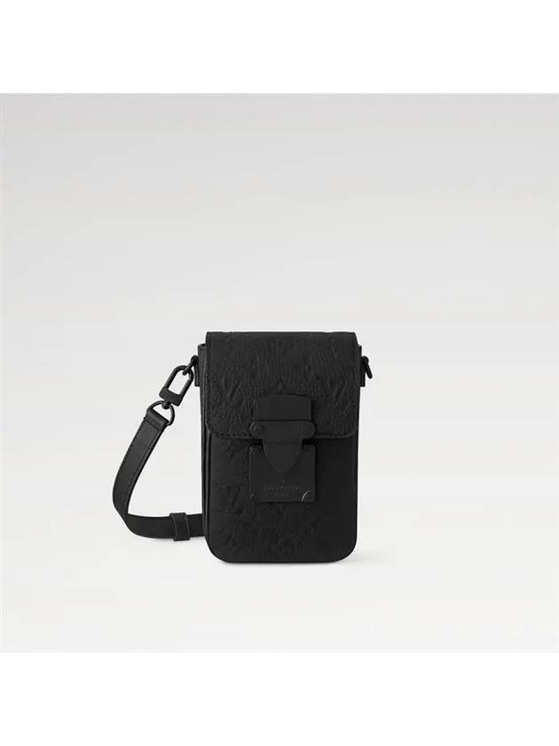 S-Lock Vertical Wearable Cross Bag Black - LOUIS VUITTON - BALAAN 2