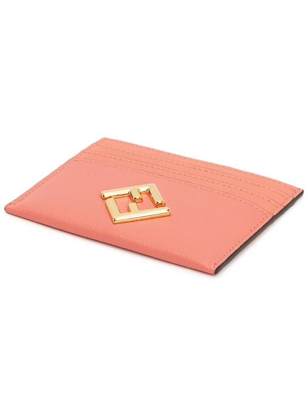 FF Diamond Card Wallet Pink - FENDI - BALAAN 4