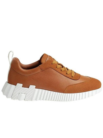 Bouncing Low Top Sneakers Brown - HERMES - BALAAN 1