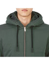 Classic Bunny Zip Up Hoodie Forest Hill Lining Forest Hill - MOOSE KNUCKLES - BALAAN 8