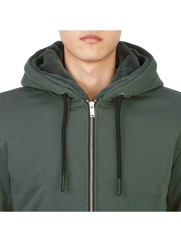 Classic Bunny Zip Up Hoodie Forest Hill Lining Forest Hill - MOOSE KNUCKLES - BALAAN 8