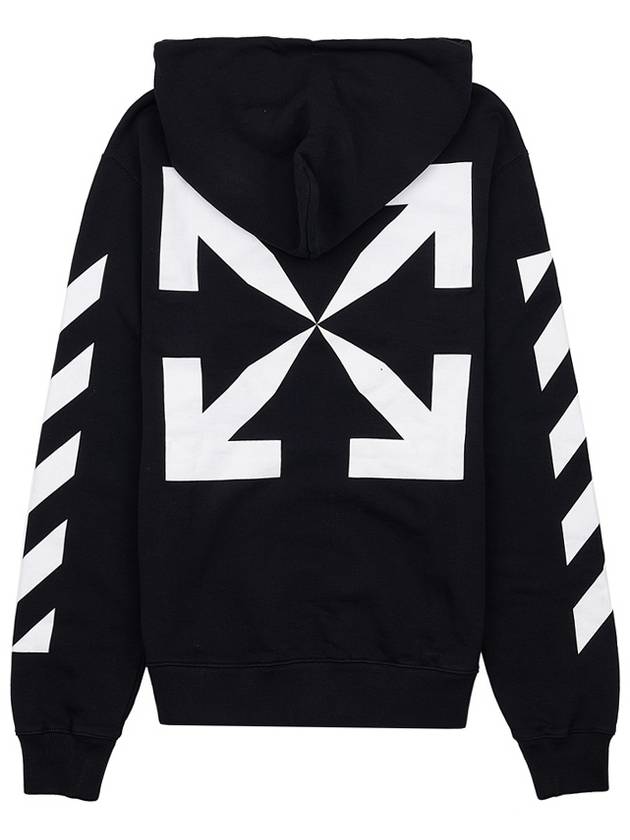 Diag Arrow Printing Hoodie Black - OFF WHITE - BALAAN 4