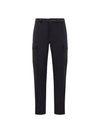 23FW logo patch straight pants 2A00032 89A2H 999 - MONCLER - BALAAN 1