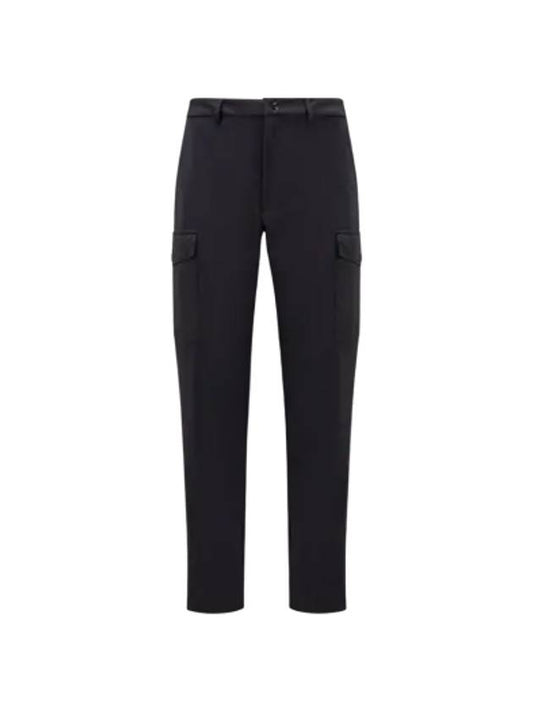 23FW logo patch straight pants 2A00032 89A2H 999 - MONCLER - BALAAN 2