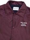 Drold Monsieur Men s LE VESTE POLAIRE Slogan Collar Jacket Burgundy CJT158 PA010 BX - DROLE DE MONSIEUR - BALAAN 3