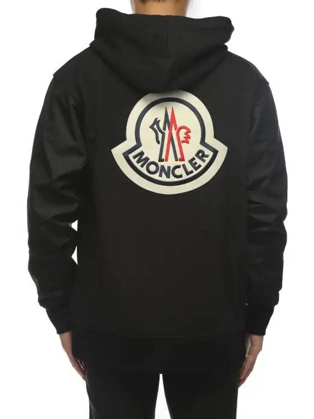 Padding mix big logo patch hood 8G51500 V8144 999 - MONCLER - BALAAN 5