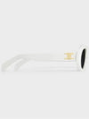 Eyewear Triomphe Acetate Sunglasses White - CELINE - BALAAN 5