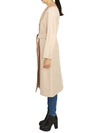 Cles Single Coat Beige - MAX MARA - BALAAN 4