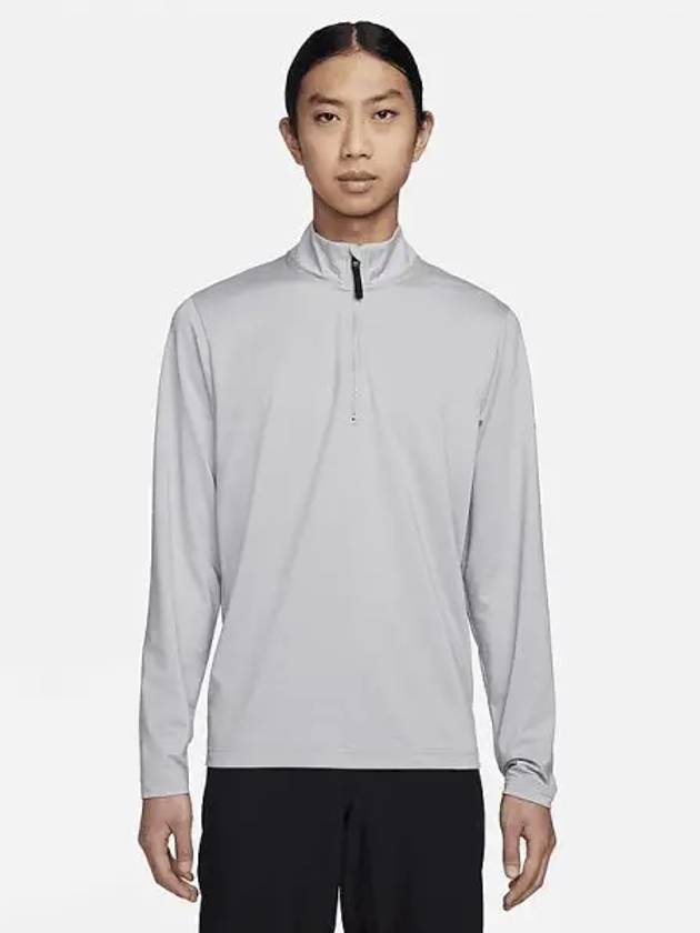 Victory Men s Dry Fit Half Zip Golf Top Light Smoke Gray Black FD5838 077 699146 - NIKE - BALAAN 1