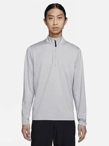 Victory Men s Dry Fit Half Zip Golf Top Light Smoke Gray Black FD5838 077 699146 - NIKE - BALAAN 1