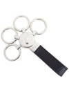 Gancini Key Ring Black - SALVATORE FERRAGAMO - BALAAN 4