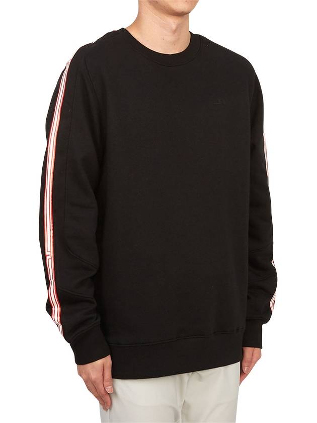 Men's Sneaky Crew Neck Sweatshirt Black - J.LINDEBERG - BALAAN 5