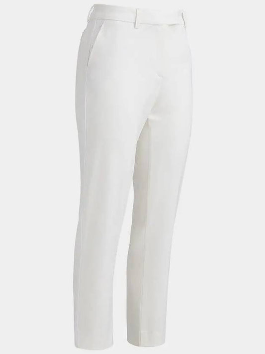 Women's Lux 4 Way Stretch Twill Straight Pants Snow - G/FORE - BALAAN 2