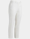 Women's Lux 4 Way Stretch Twill Straight Pants Snow - G/FORE - BALAAN 3