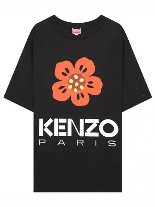 Balk Flower Printing Short Sleeve T Shirt Men s - KENZO - BALAAN 1