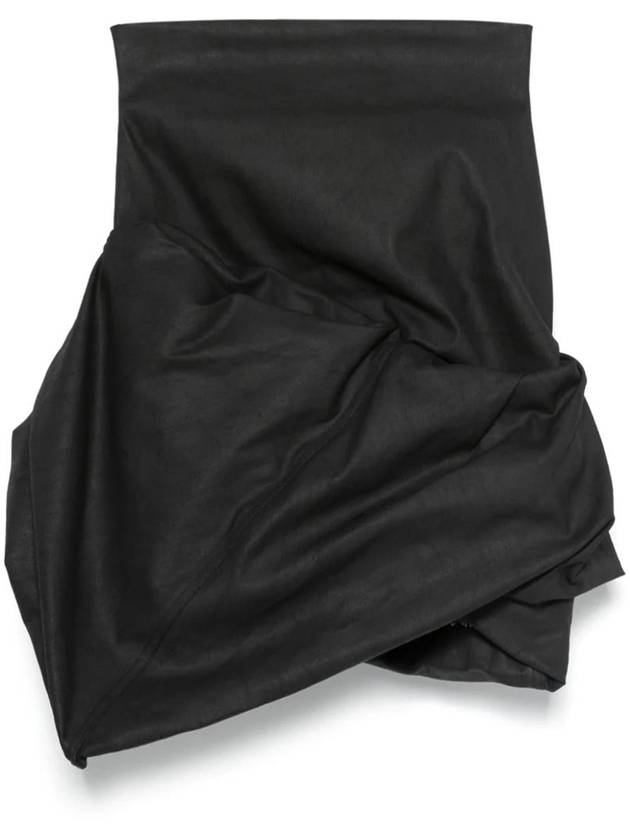 Rick Owens Draped Mini Skirt - RICK OWENS - BALAAN 1