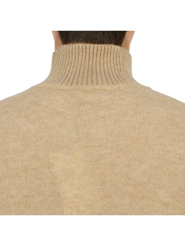 Men's Knit Turtleneck Beige - RVR LARDINI - BALAAN 8