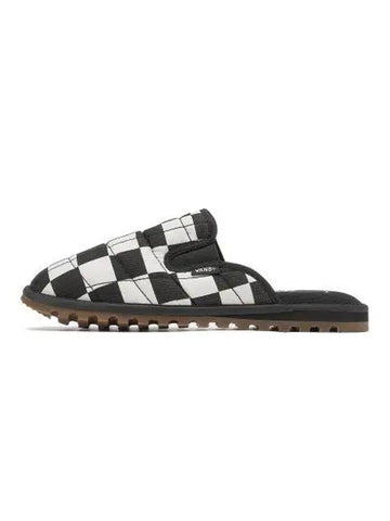 MTE Quilted Checkerboard Mountain Mules Black - VANS - BALAAN 1