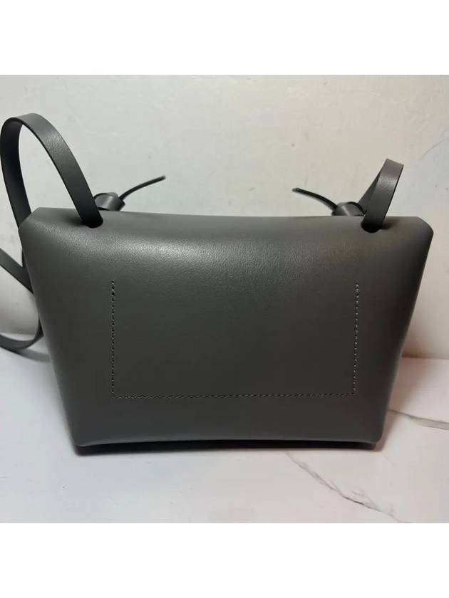 Noted Strap Mini Cross Bag Gray - ACNE STUDIOS - BALAAN.